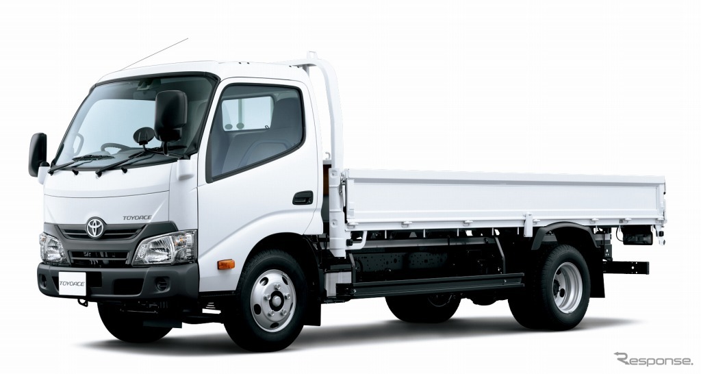 トヨタ トヨエース カーゴ 標準キャブ・ロングデッキ・高床・3t積・ディーゼル車・2WD（ホワイト）