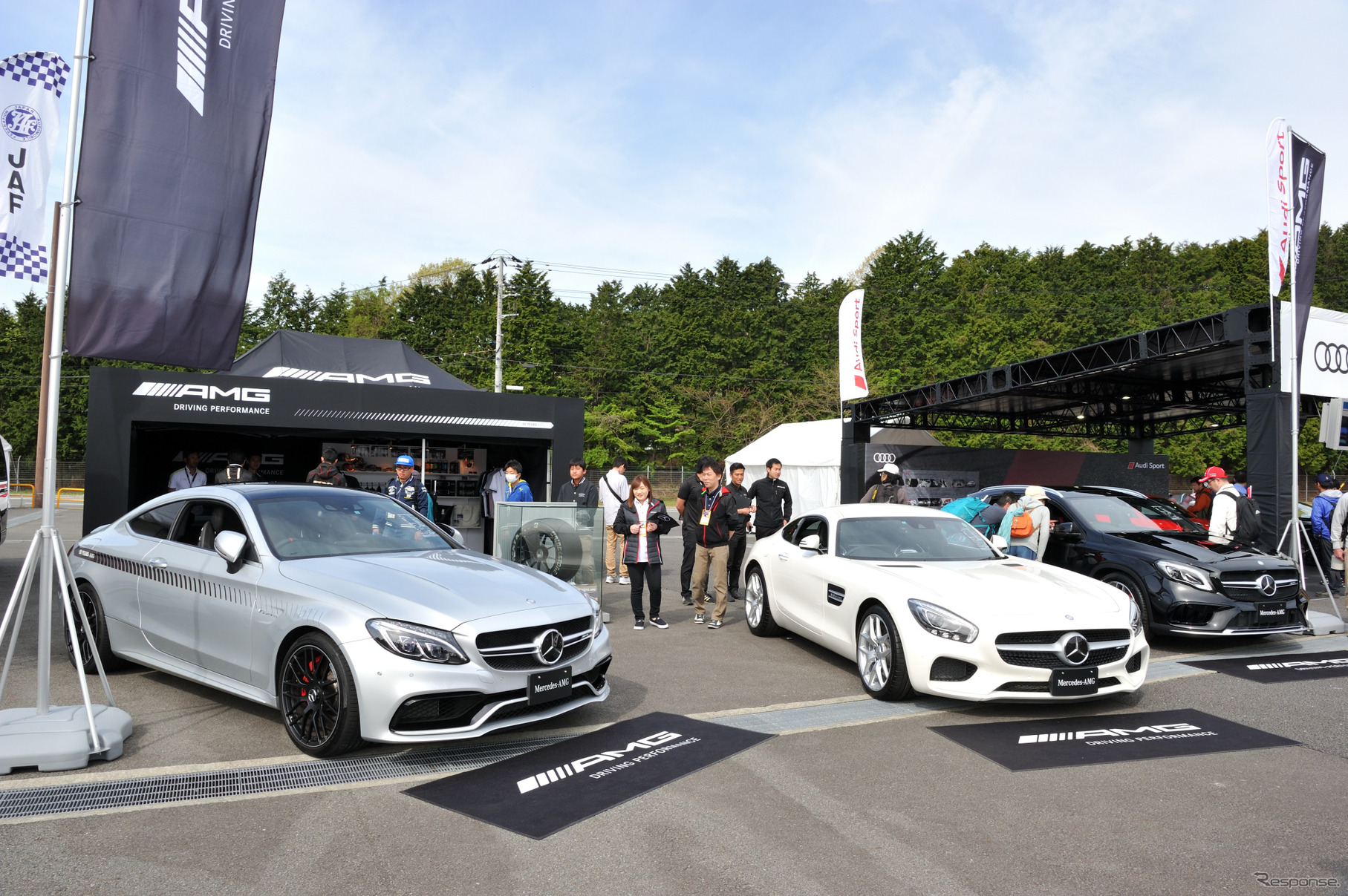 メルセデスAMGブース