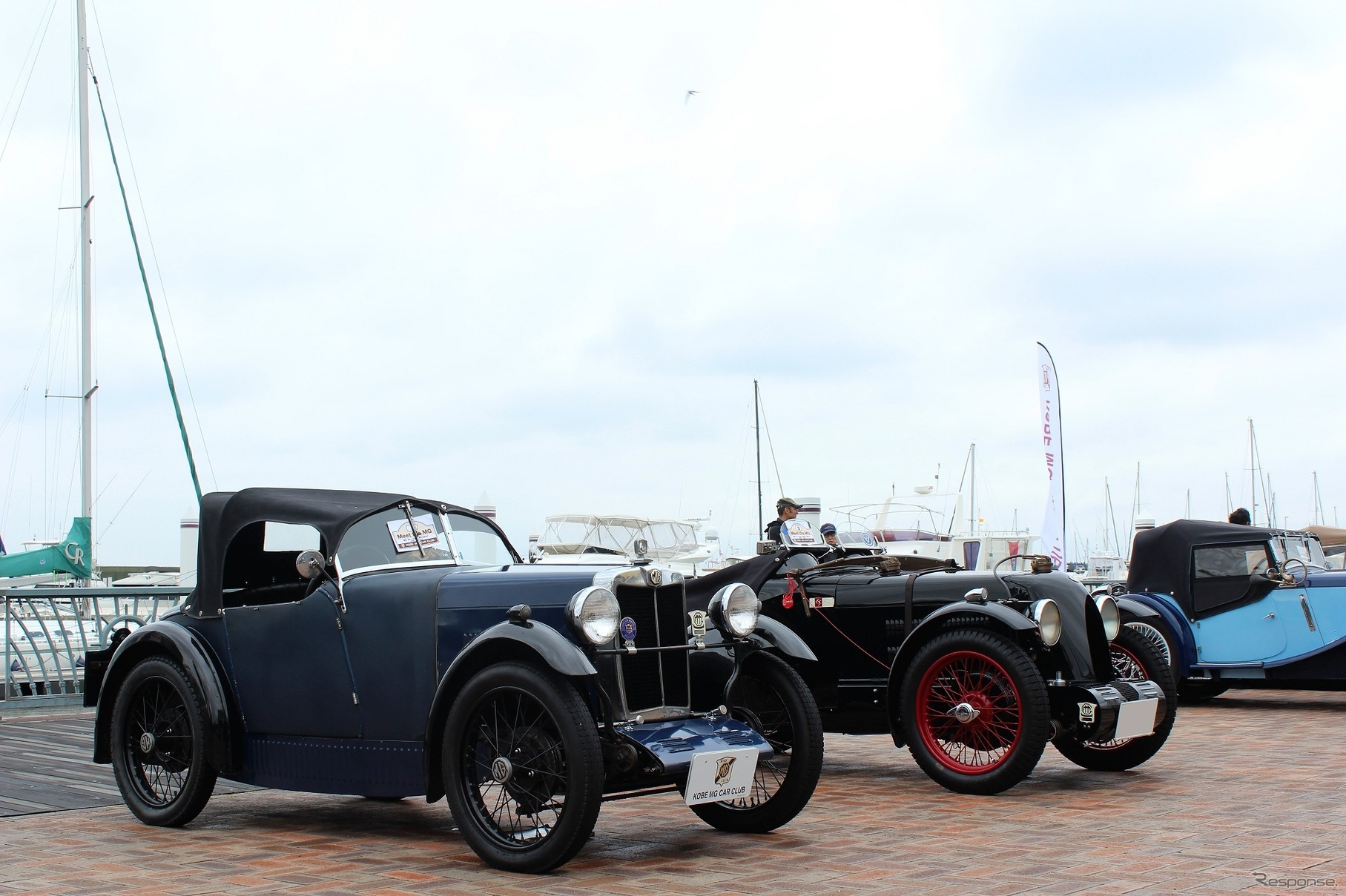 MG M-type ミジェット（左）とC-type モンレリー