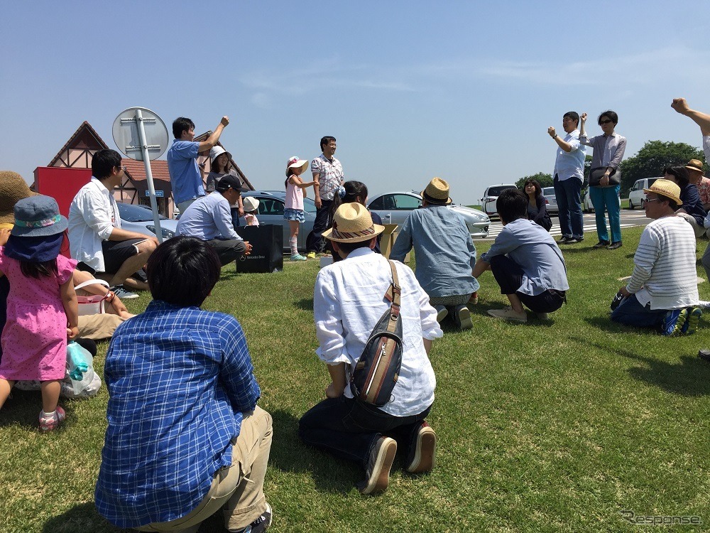 じゃんけん大会！おとなも子供も真剣勝負。