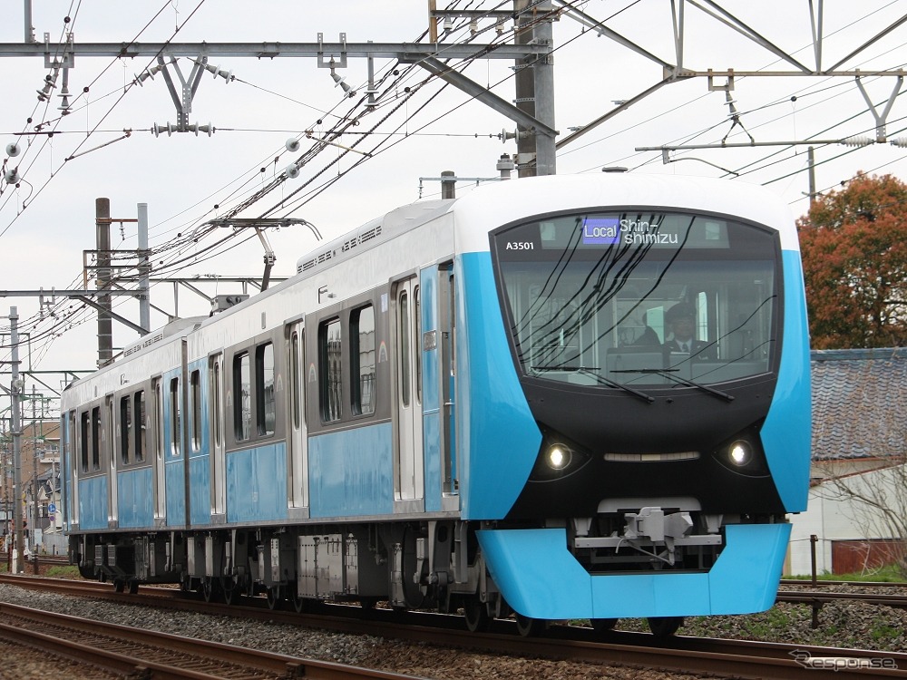 えちごトキめき鉄道のET122系1000番台や静岡鉄道A3000形もローレル賞を受賞した。写真はA3000形。