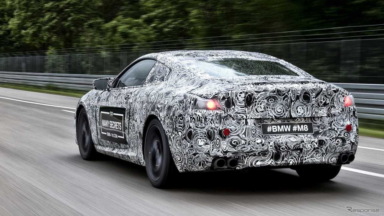 BMW M8の開発プロトタイプ車