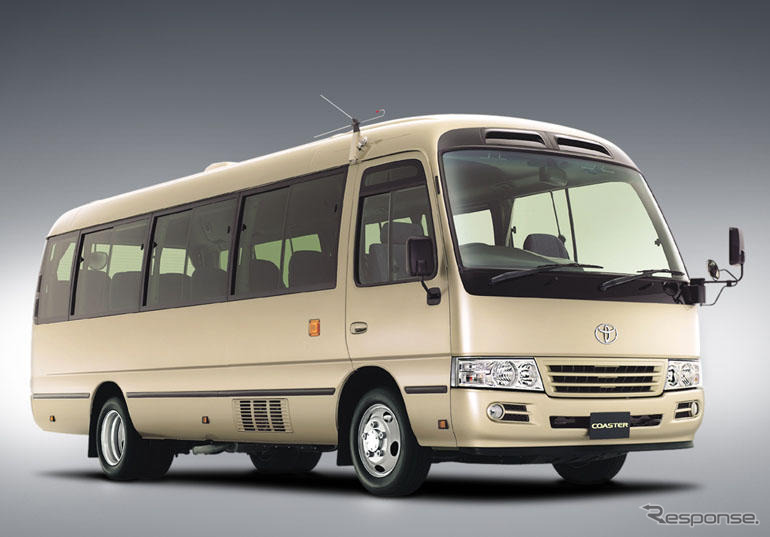 トヨタ コースターをマイナーチェンジ