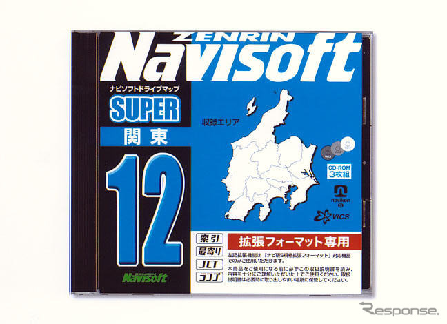 ナビソフトドライブマップ最新版…07年4月までに開通の高速道路を掲載