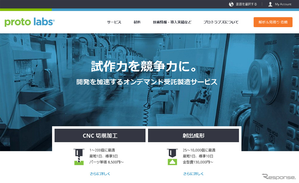 プロトラブズ（Webサイト）