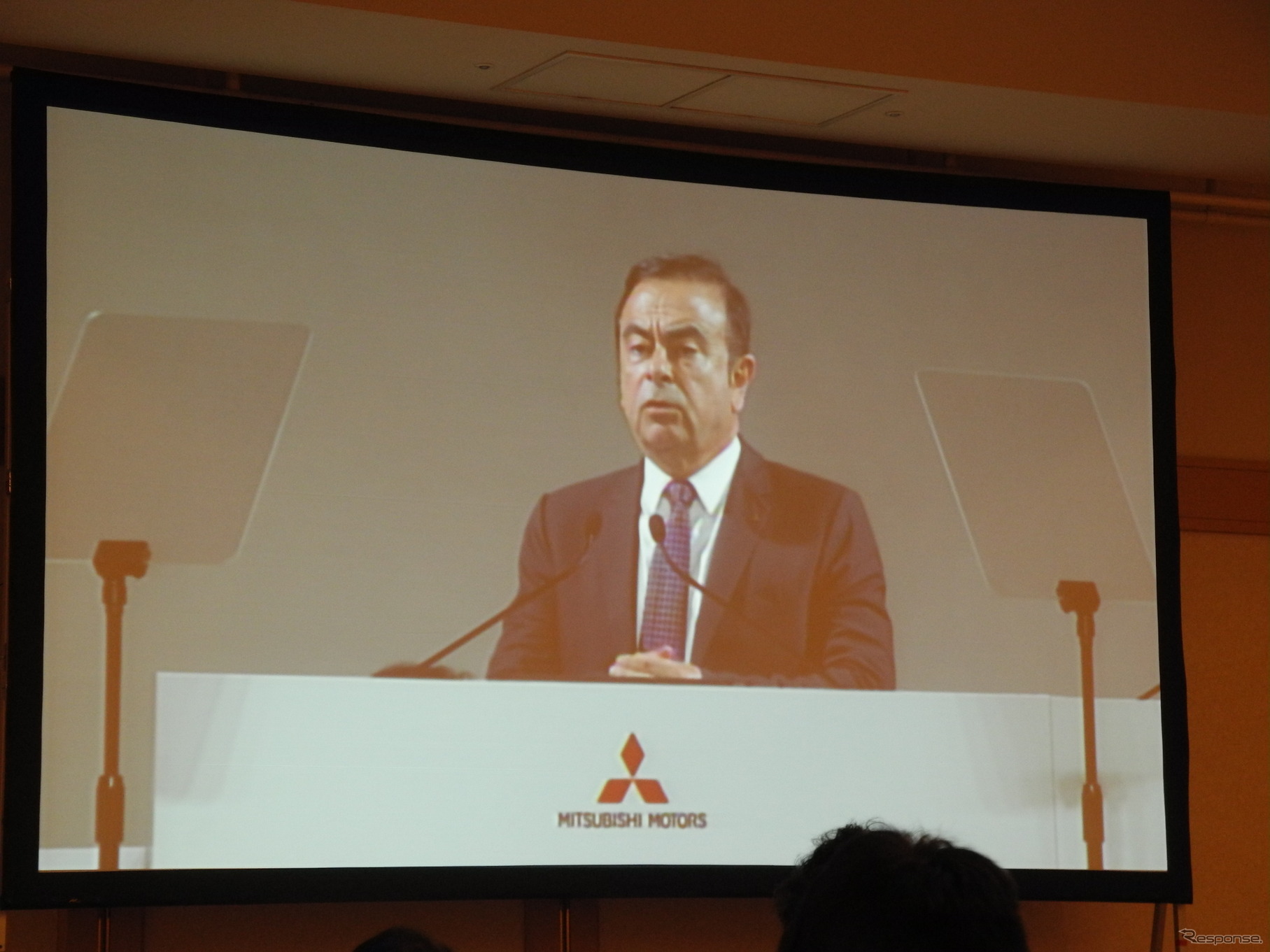 三菱自動車のカルロス・ゴーン会長
