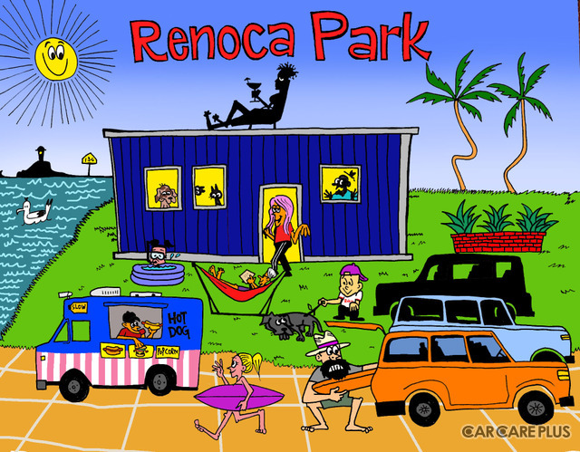 この夏7月15日から、鎌倉市腰越にオープンする『Renoca Park SHONAN Powered by WEEKEND HOUSE ALLEY』