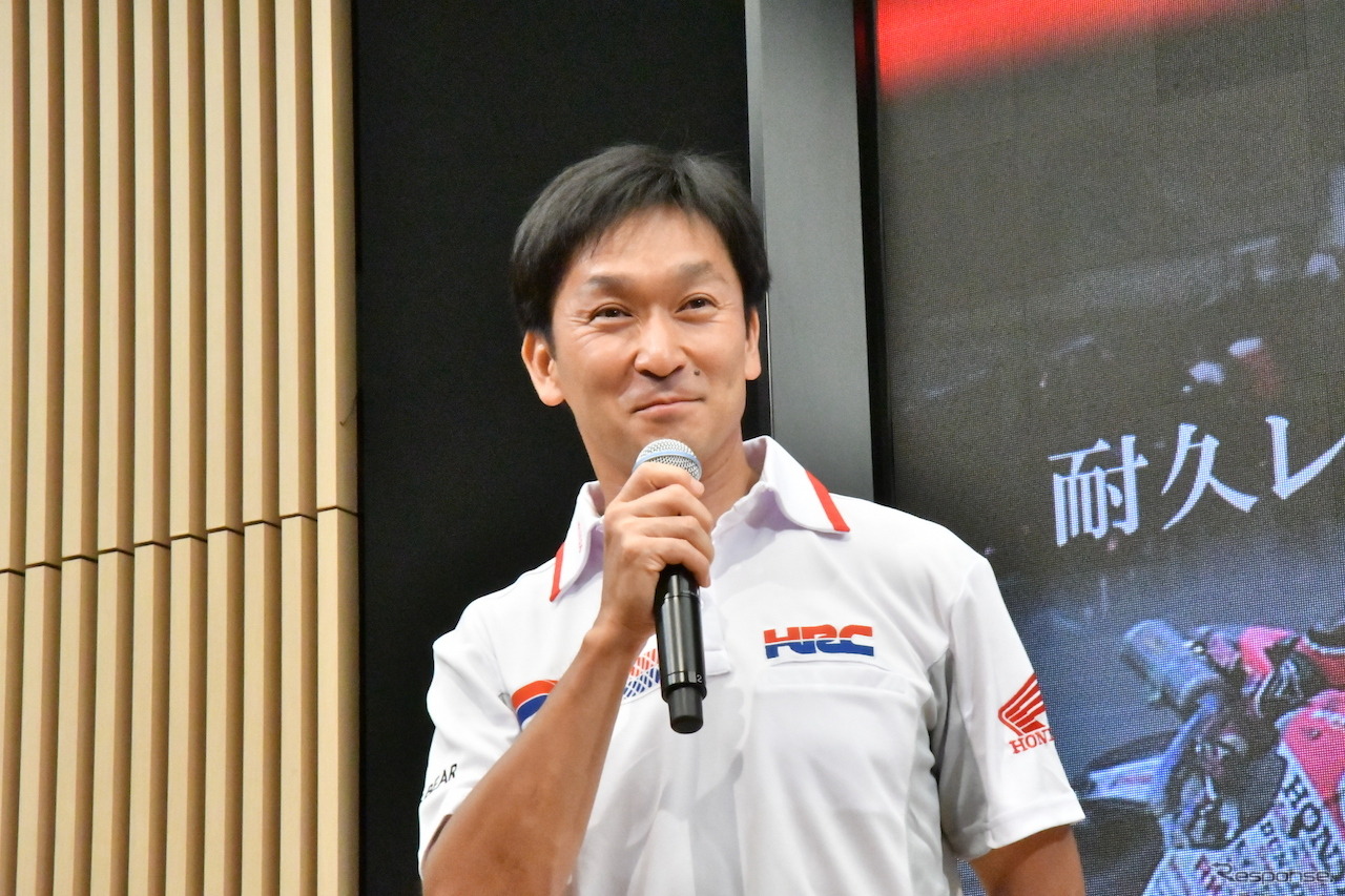 鈴鹿8耐 40周年記念トークショーにて。
