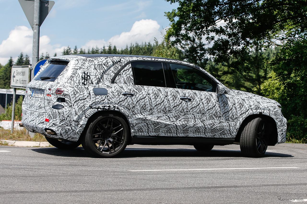 メルセデスベンツAMG GLE63 スクープ写真