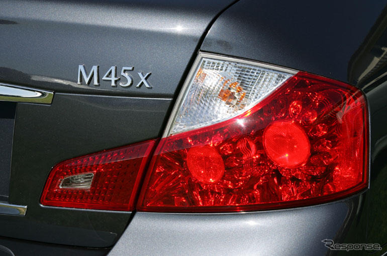 インフィニティM、マイナーチェンジ