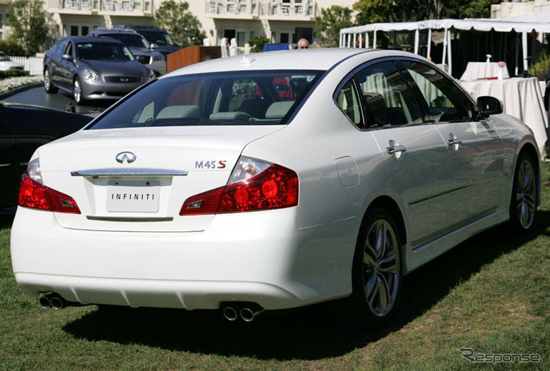 インフィニティM、マイナーチェンジ