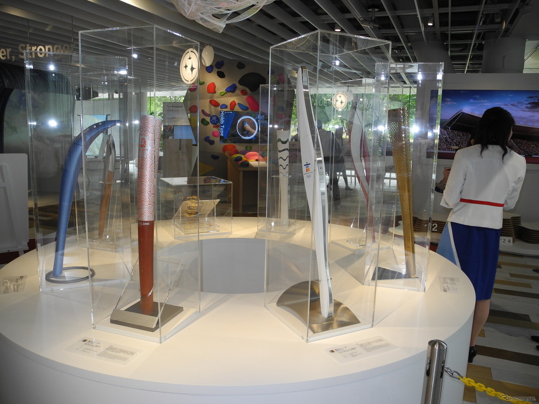 歴代のオリンピックトーチ