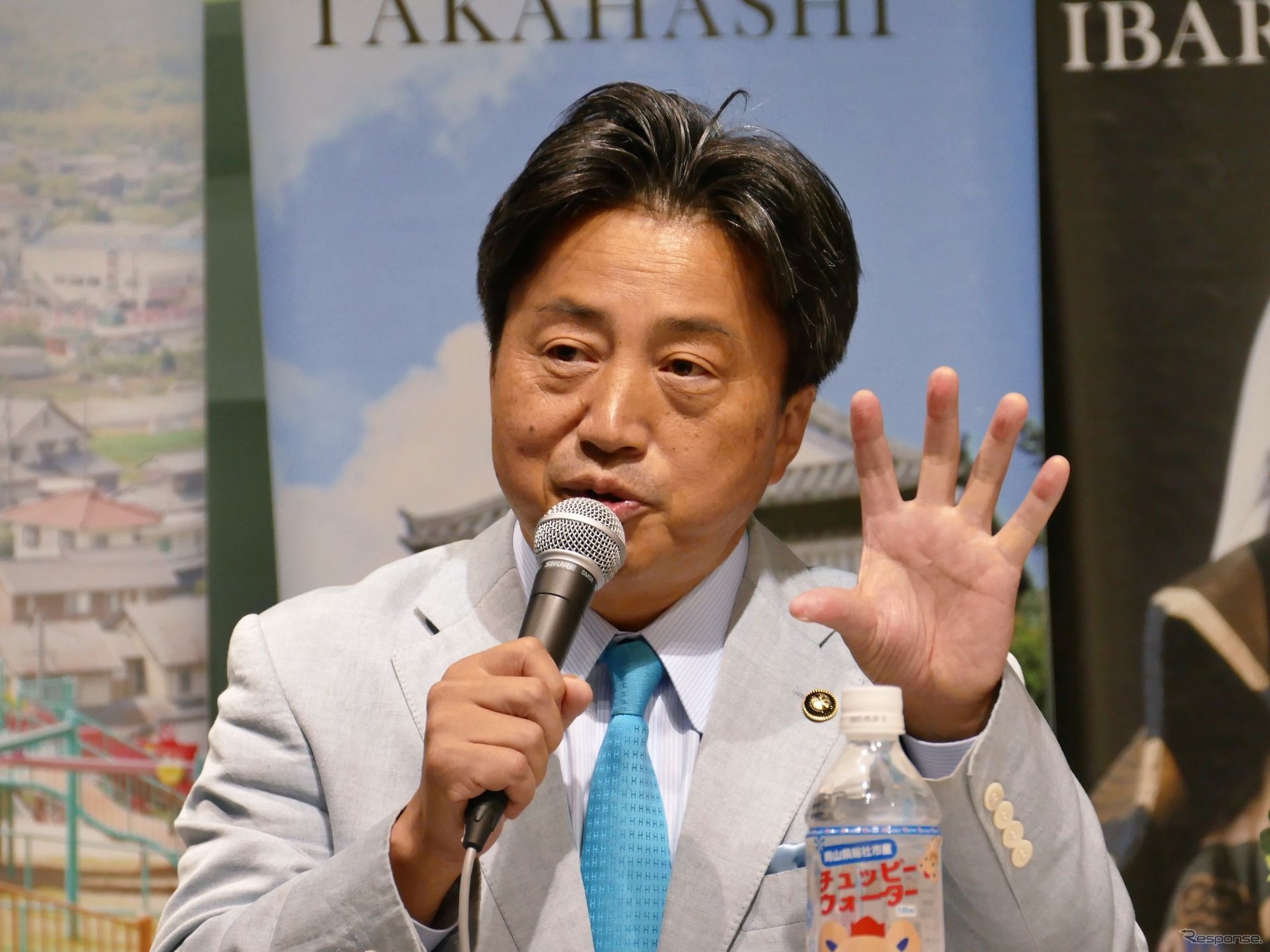 岡山県総社市の片山聡一市長