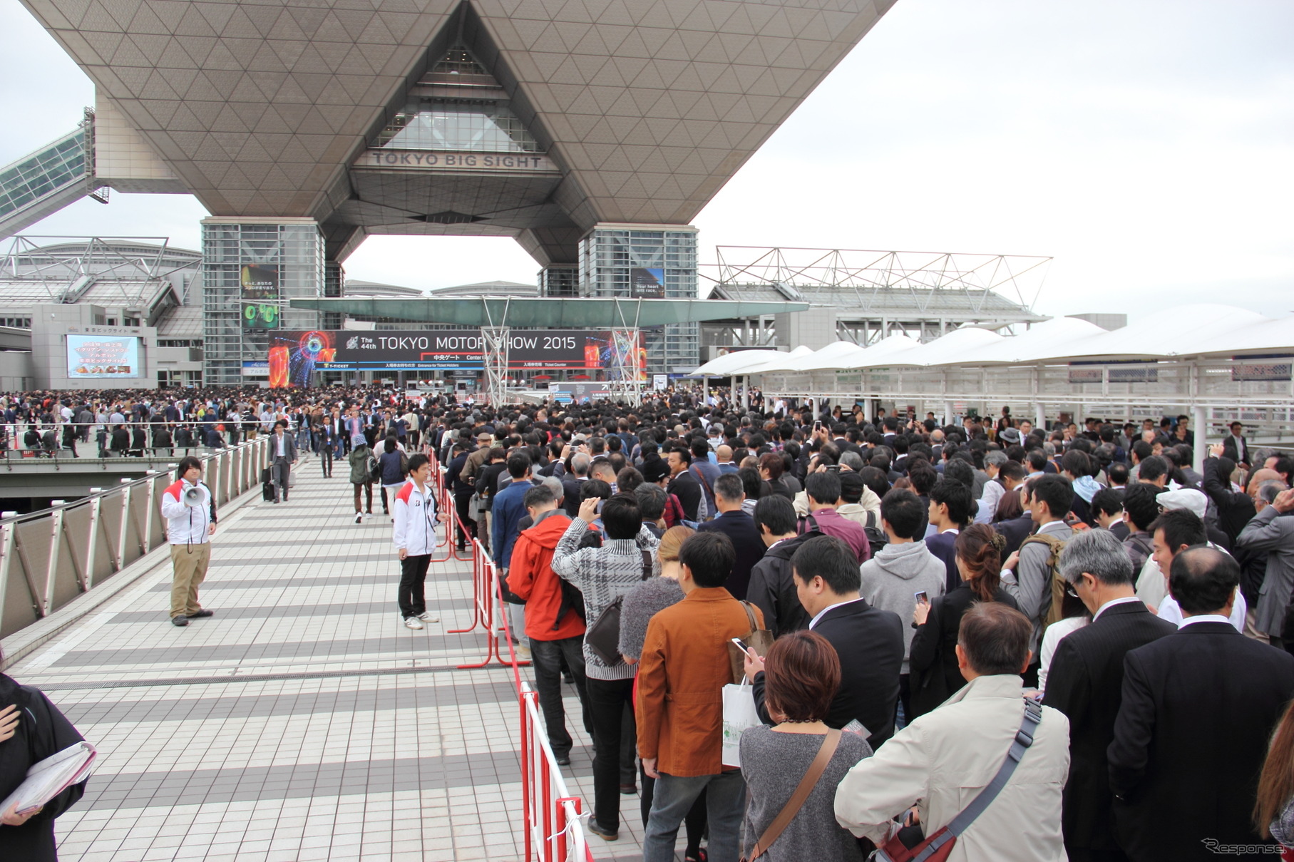 東京モーターショー2015プレビューデーの様子