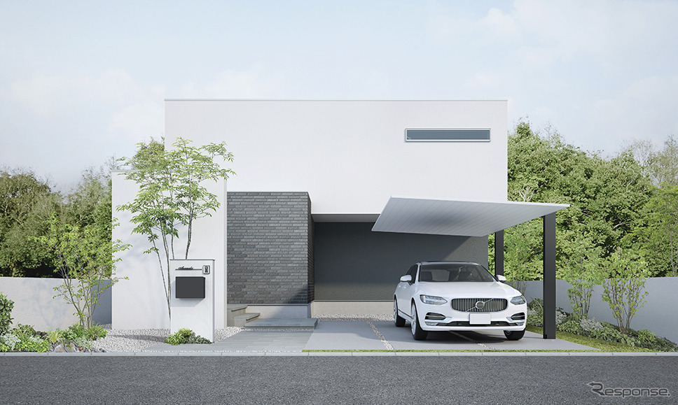 「LIXILカーポートSC」施工例