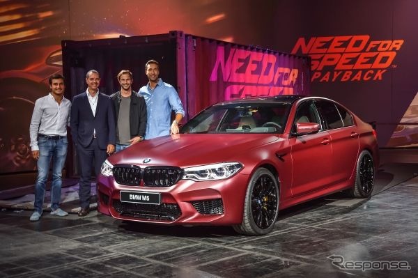 「Need for Speed Payback」に起用される新型BMW M5