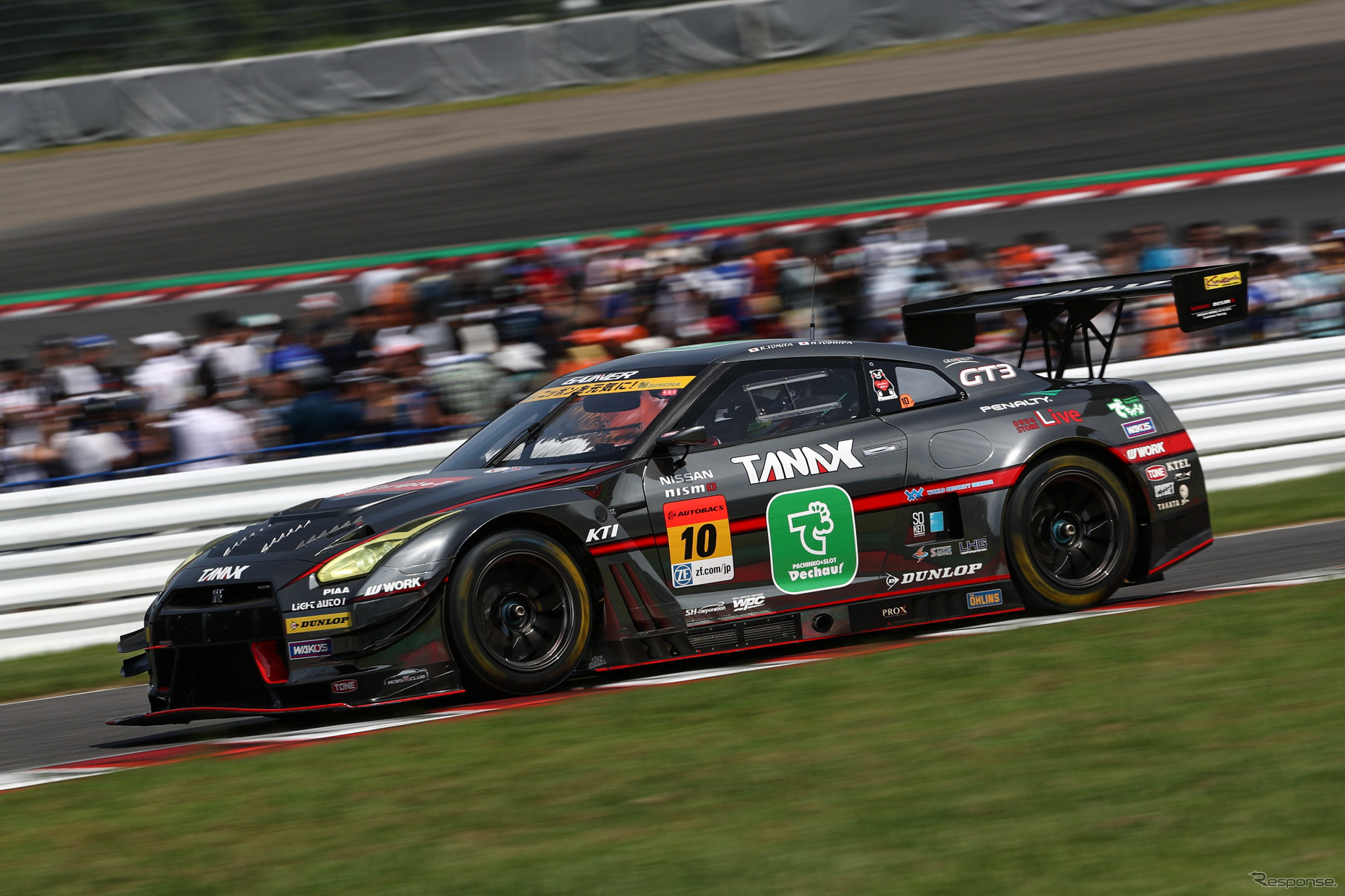 GT300クラス決勝5位の#10 GT-R。