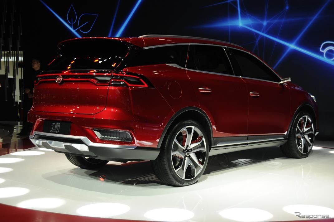 BYDの EVコンセプト ダイナスティ（中国名：王朝  上海モーターショー2017）