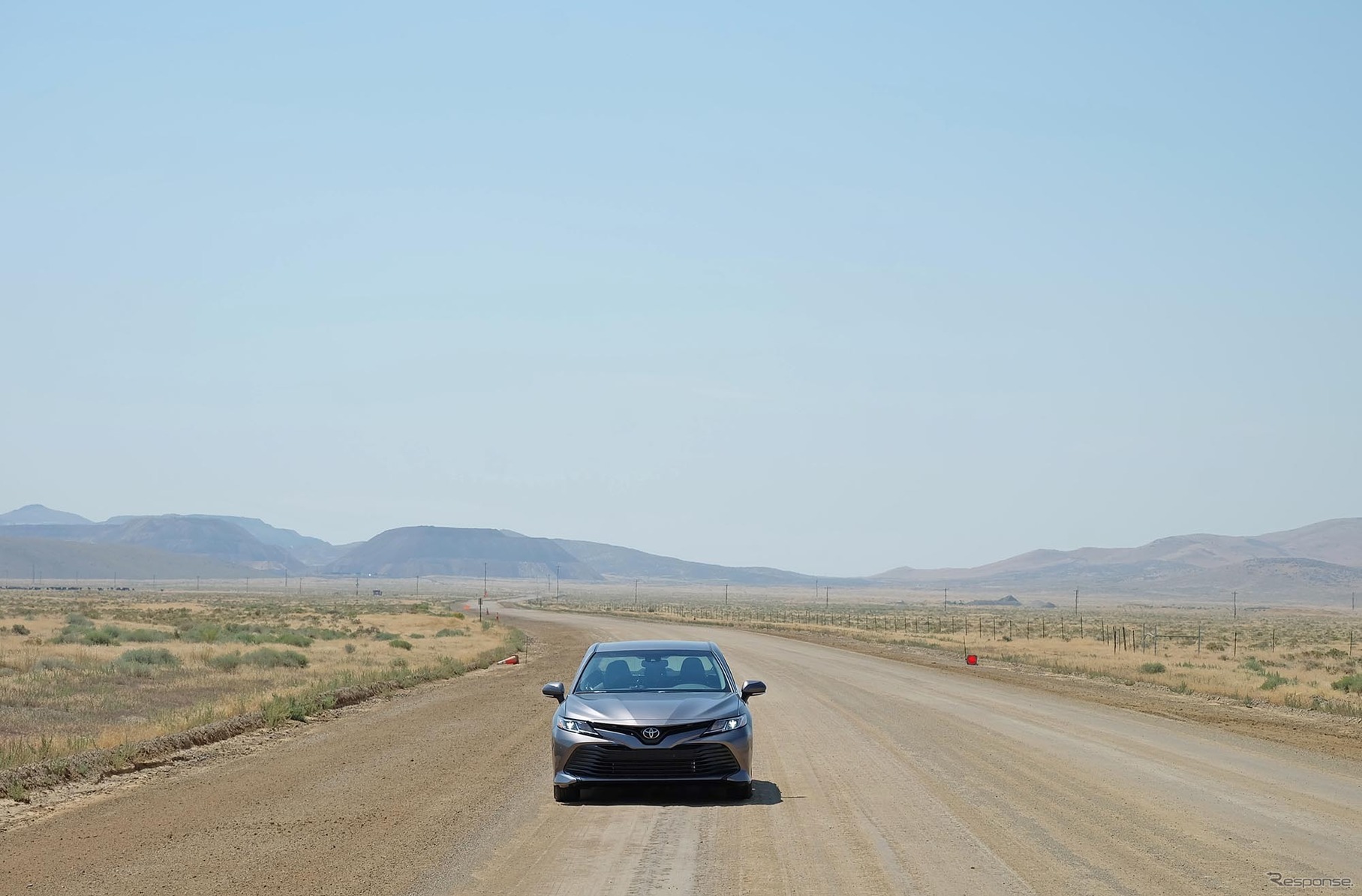 フラットダートを走ってみた。未舗装路でも乗り心地は非常に良かった。