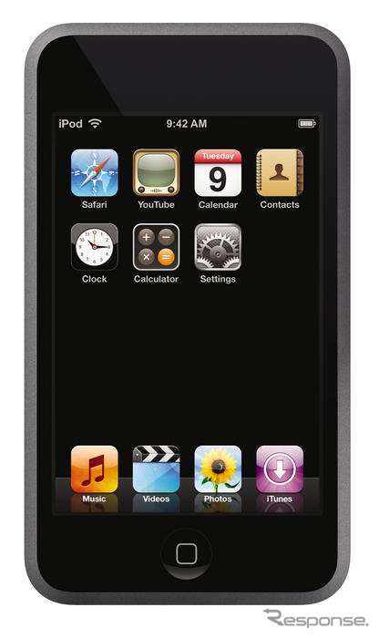 アップル、iPod touch を発表