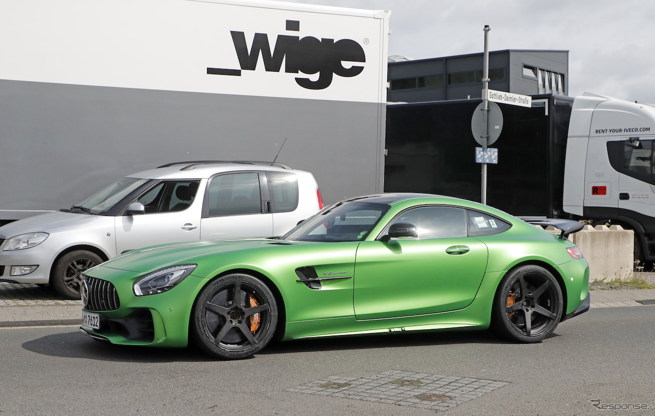 メルセデス AMG GT ブラックシリーズ スクープ写真