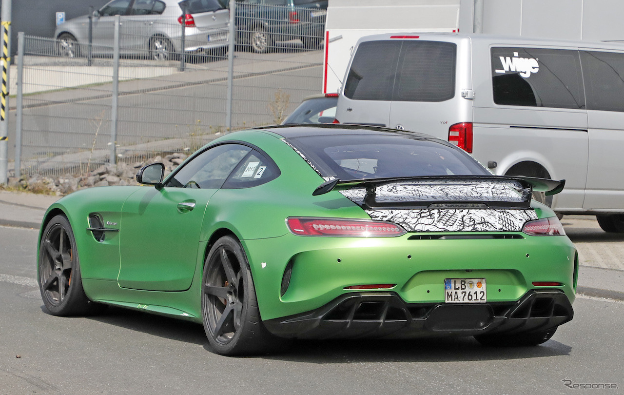 メルセデス AMG GT ブラックシリーズ スクープ写真