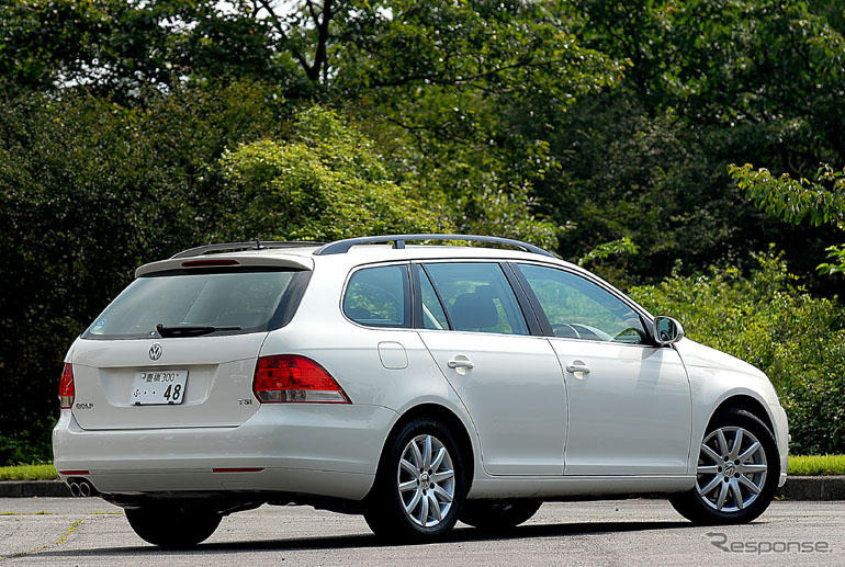 【VW ゴルフヴァリアント 詳報】車格感を増したスタイル