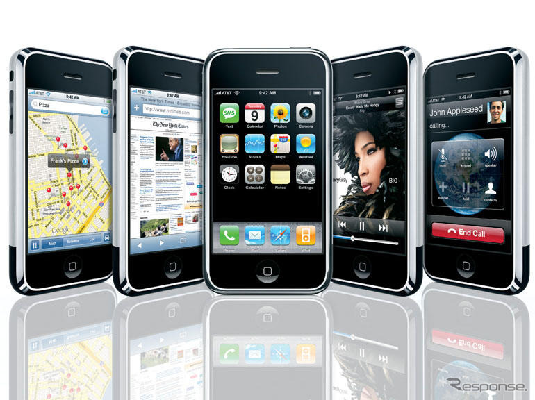アップル iPhone、発売開始74日間で100万台