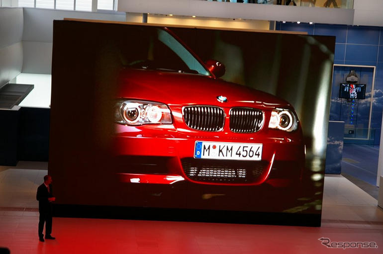 【フランクフルトモーターショー07】BMW、1シリーズクーペ 123d を世界初披露