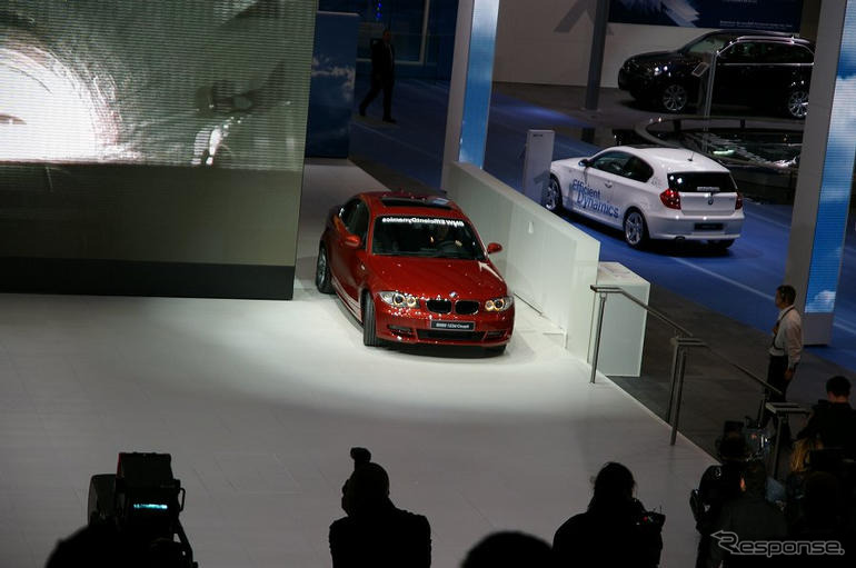 【フランクフルトモーターショー07】BMW、1シリーズクーペ 123d を世界初披露