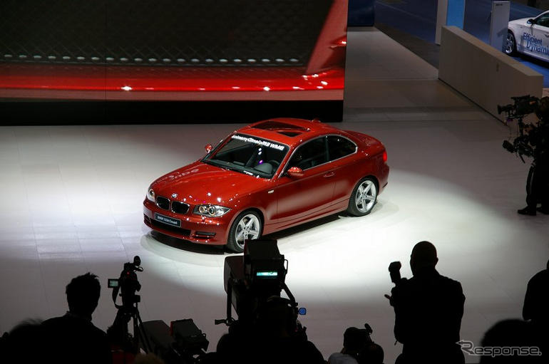 【フランクフルトモーターショー07】BMW、1シリーズクーペ 123d を世界初披露