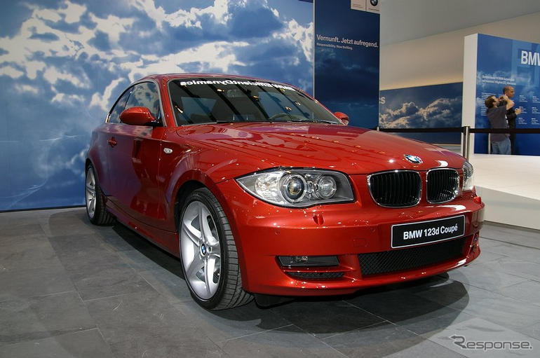 【フランクフルトモーターショー07】BMW、1シリーズクーペ 123d を世界初披露