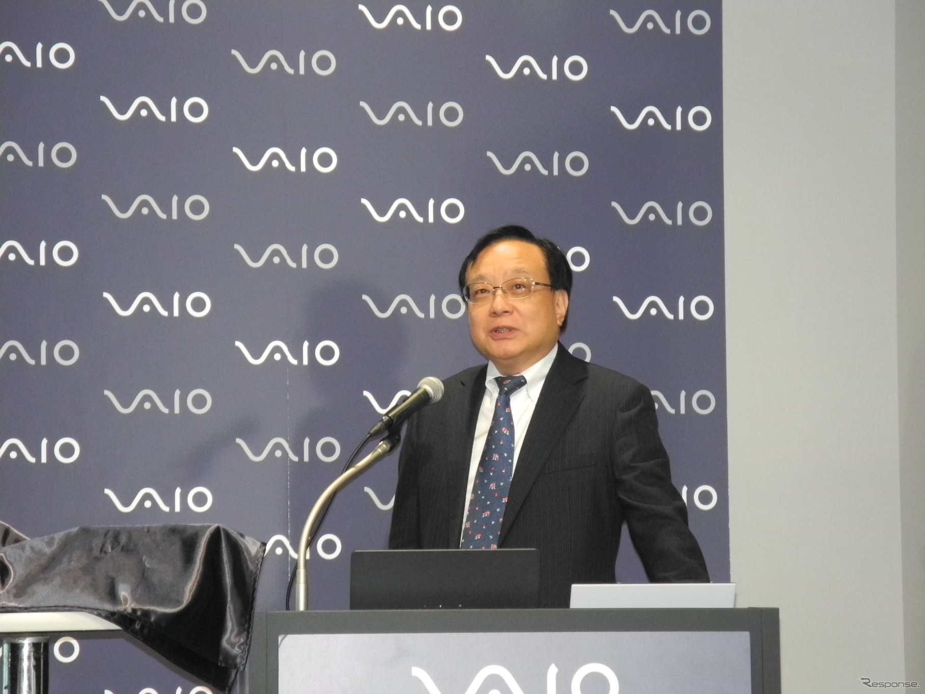 VAIOの吉田秀俊社長