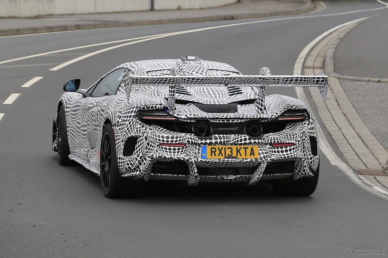 マクラーレン Hyper-GT 開発テスト車両 スクープ写真