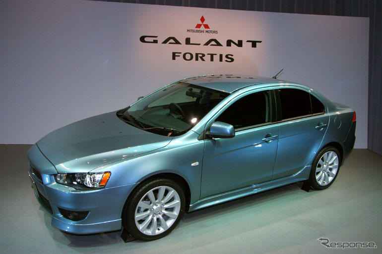 【三菱 ギャランフォルティス 発表】発売3週間で月間目標の3倍