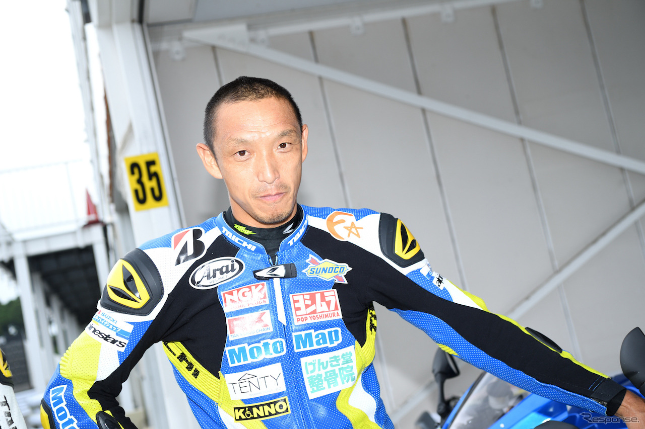 スズキMotoGPマシン・テストライダー青木宣篤選手