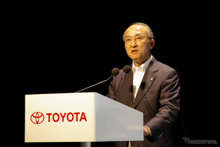 【フランクフルトモーターショー07】渡辺トヨタ社長「環境一色に激変」