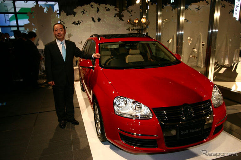 【VW ゴルフ ヴァリアント 日本発表】発売2週間で1500台を受注