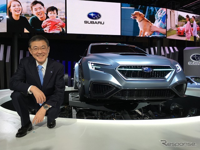 『VIZIV（ヴィジヴ）PERFORMANCE CONCEPT』を発表したSUBARU。