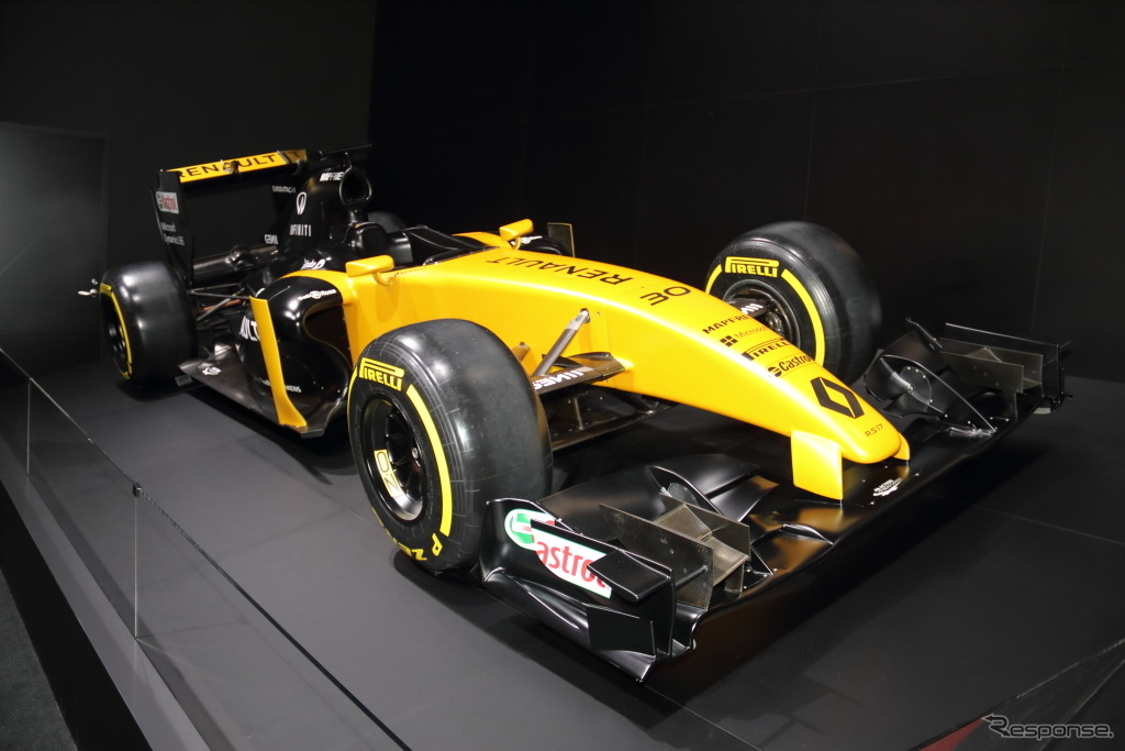 東京モーターショー2017に展示されているF1マシン