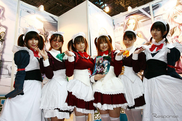 【東京ゲームショウ07】つながって　コンパニオン写真蔵