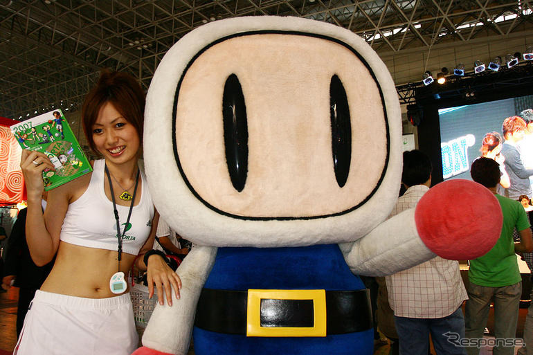 【東京ゲームショウ07】つながって　コンパニオン写真蔵