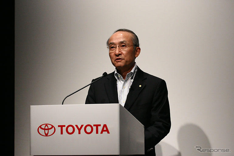 【トヨタ マークXジオ 発表】渡辺社長「クルマと生活の新しい関係」