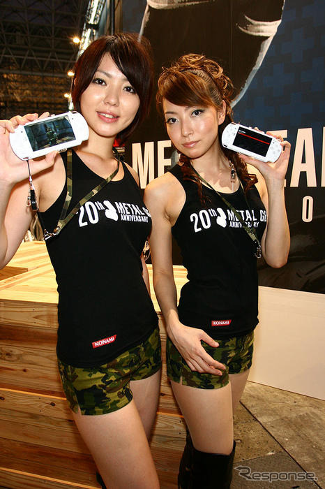 【東京ゲームショウ07】コンパニオン写真蔵…コナミ