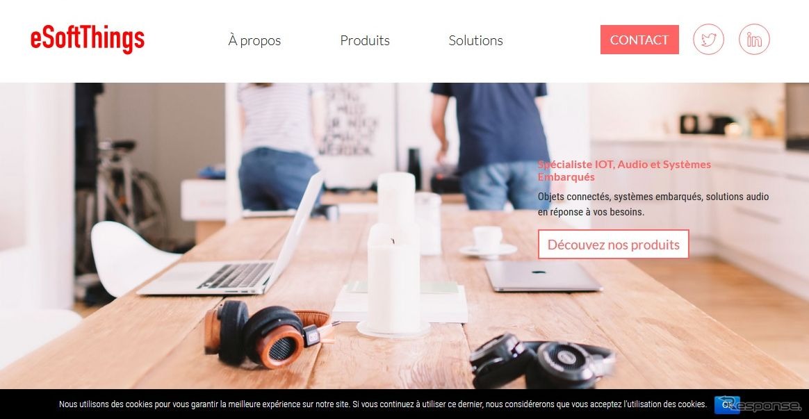 フランスのイーソフトシングス（eSoftThings）公式サイト