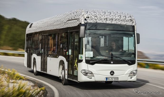 メルセデスベンツ・シターロEVのプロトタイプ車