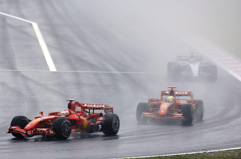 フェラーリ、エクストリームウェットのことは知らなかった…日本GP