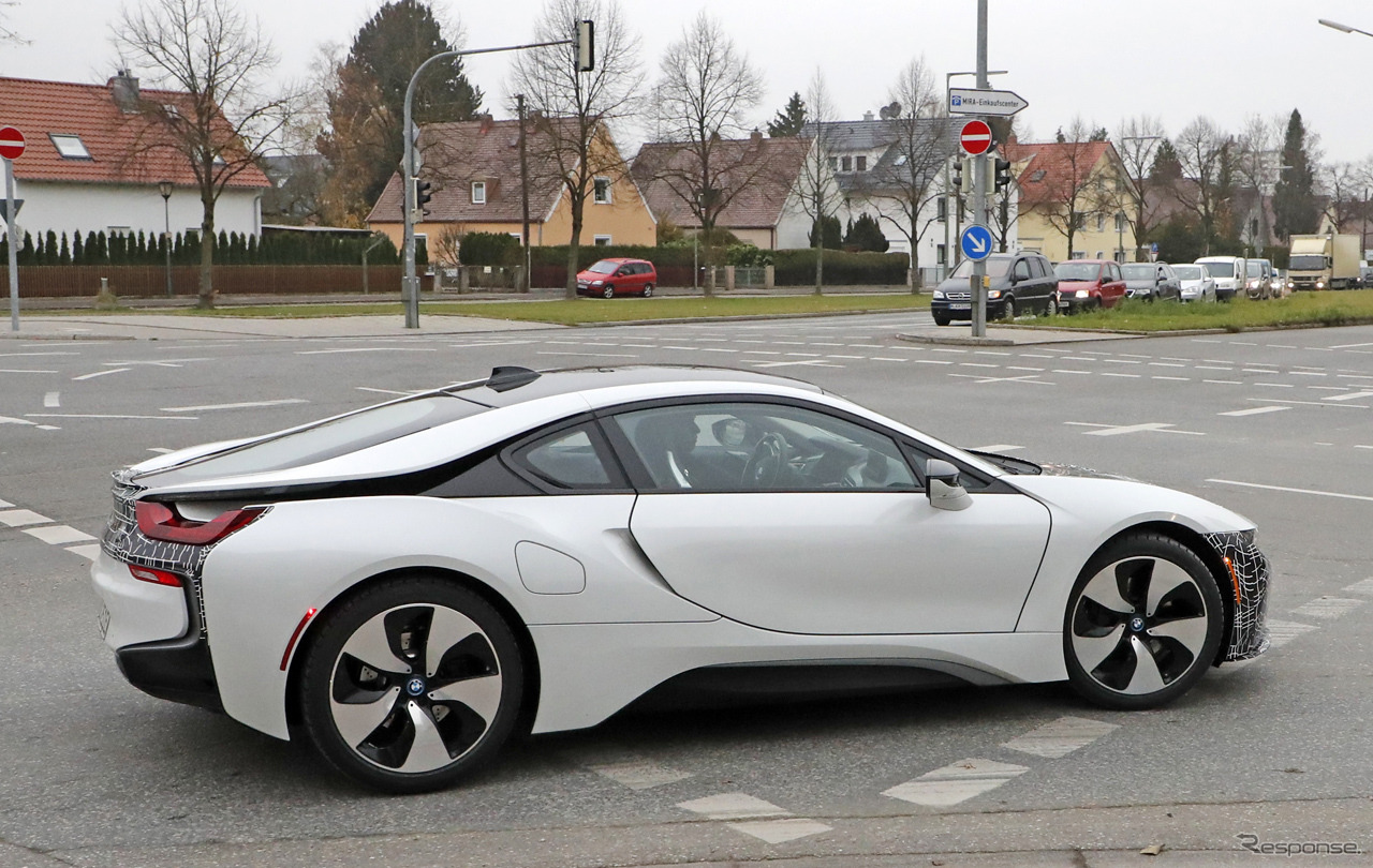 BMW i8 S スクープ写真