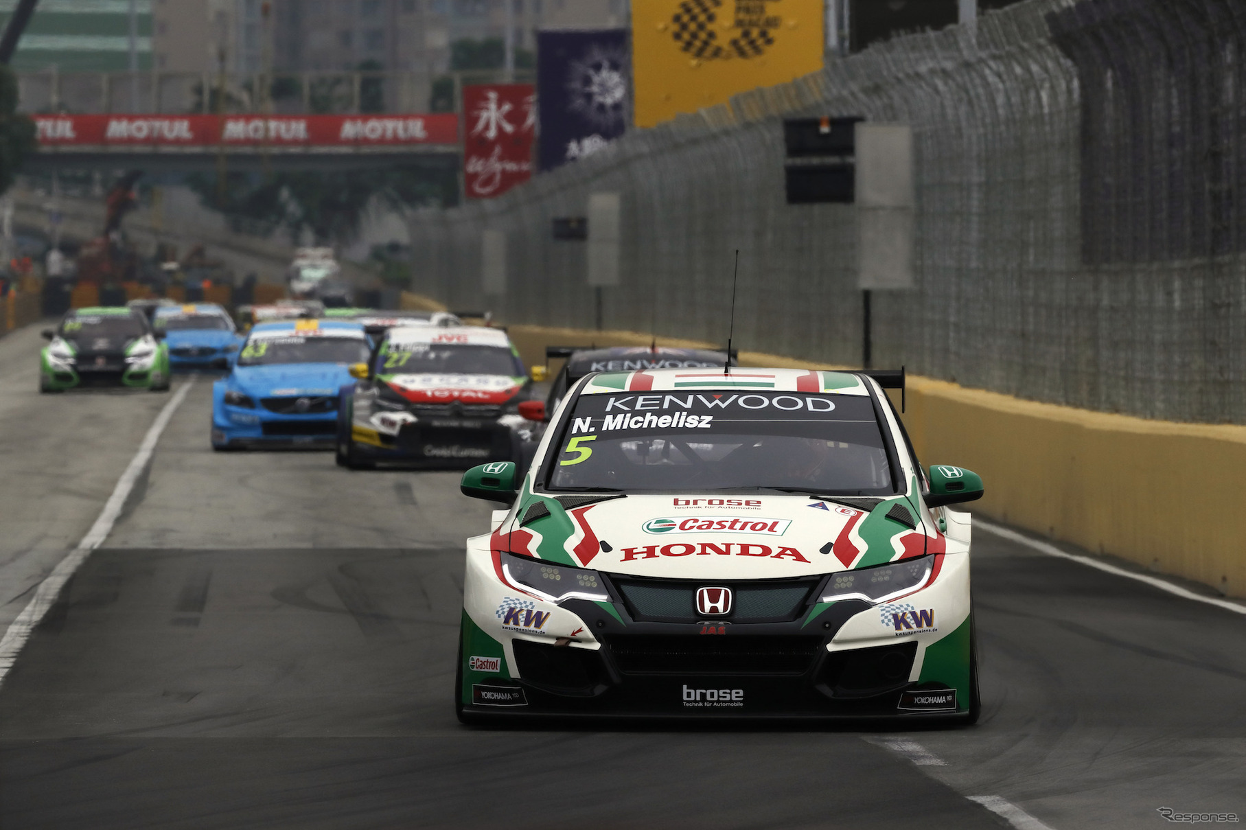 WTCC マカオラウンド（写真はオープニングレース）