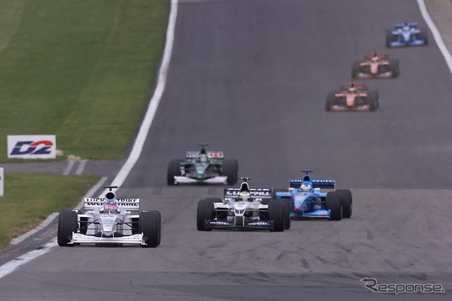 【ホンダF1ストーキング】BARの2台、雨に沈む……トラブルは続く